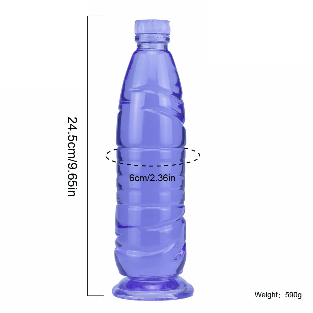 Crystal Water Bottle Dildo