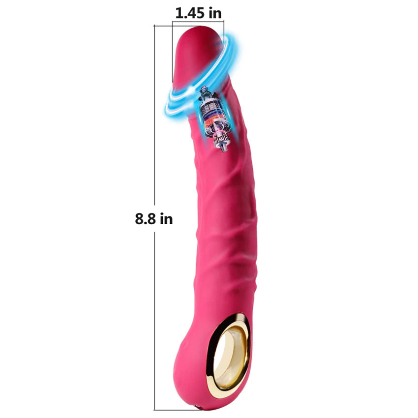 Realistic Dildo Vibrator G Spot
