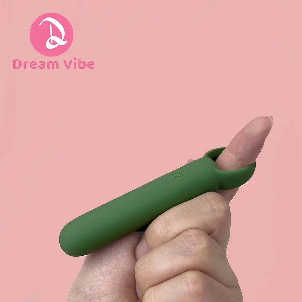 Dream Vibe Sage Green Bullet Vibrator