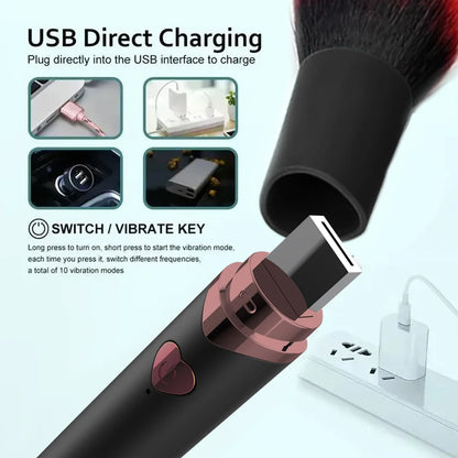 Vibrating Makeup Brush