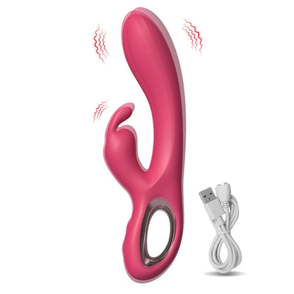 Rabbit Vibrator w/G Spot and Citrous Stimulator