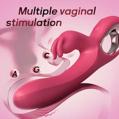 Rabbit Vibrator w/G Spot and Citrous Stimulator