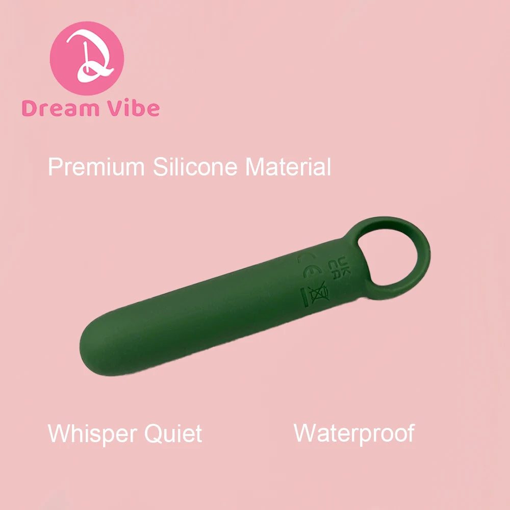 Dream Vibe Sage Green Bullet Vibrator