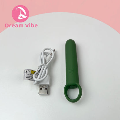 Dream Vibe Sage Green Bullet Vibrator