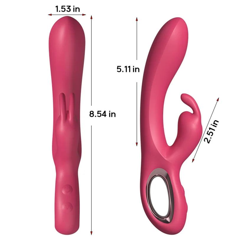 Rabbit Vibrator w/G Spot and Citrous Stimulator