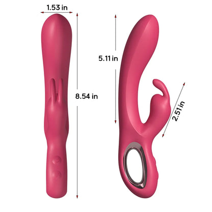Rabbit Vibrator w/G Spot and Citrous Stimulator